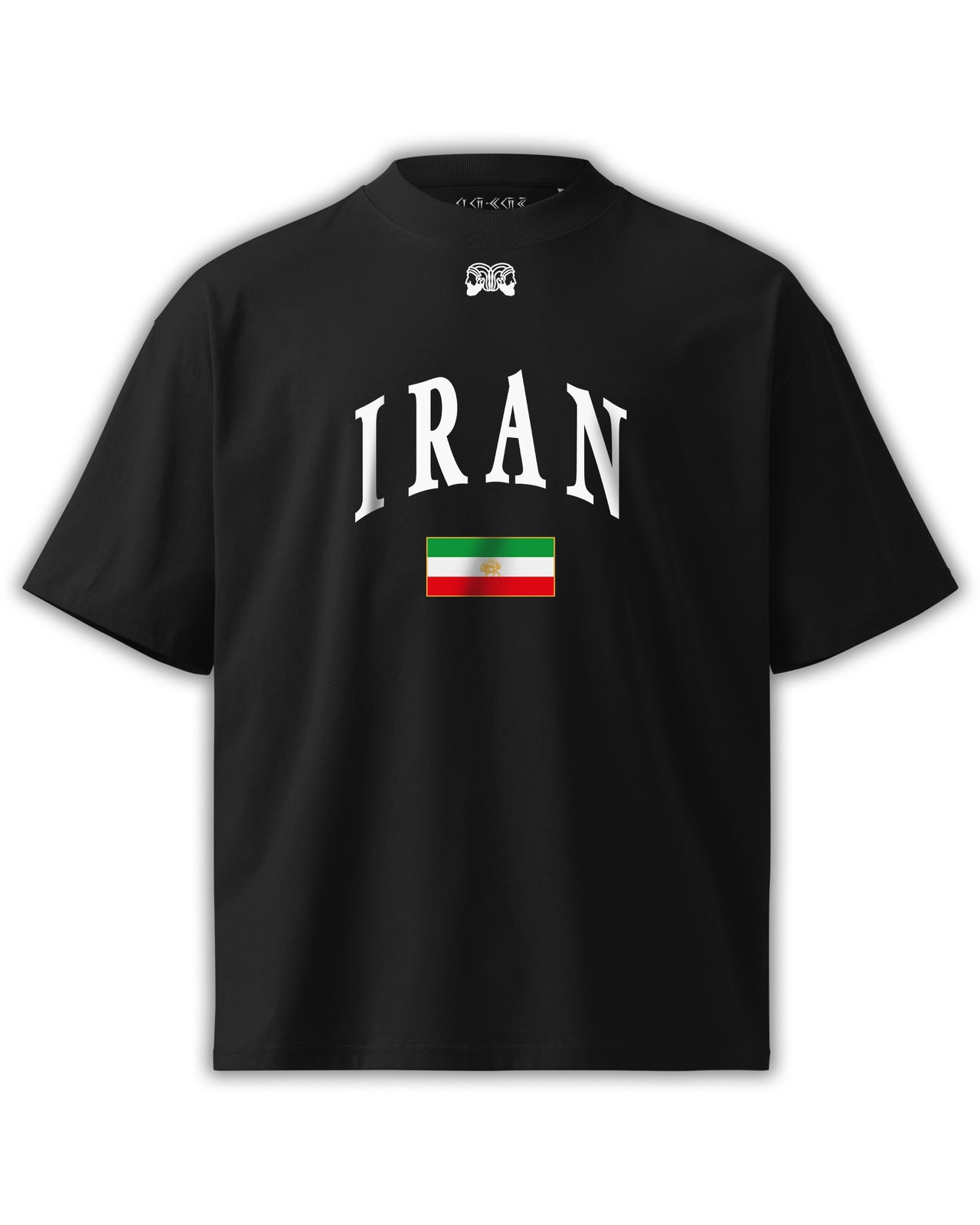 CYRUS IRN Oversized High Neck Organic T-Shirt